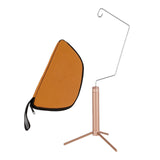 Maxbell Camping Lantern Stand Multipurpose Desktop Durable Planter Holder Lamp Stand Rose Gold