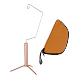 Maxbell Camping Lantern Stand Multipurpose Desktop Durable Planter Holder Lamp Stand Rose Gold