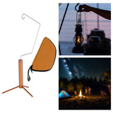 Maxbell Camping Lantern Stand Multipurpose Desktop Durable Planter Holder Lamp Stand Rose Gold