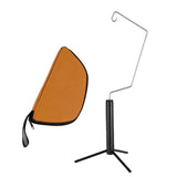 Maxbell Camping Lantern Stand Multipurpose Desktop Durable Planter Holder Lamp Stand Black