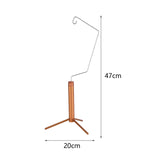 Maxbell Camping Lantern Stand Multipurpose Desktop Durable Planter Holder Lamp Stand Bronze