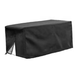 Maxbell Utility Wagon Cart Cover Garden Cart Cover for Folding Trolley Cart, Black