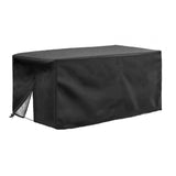 Maxbell Utility Wagon Cart Cover Garden Cart Cover for Folding Trolley Cart, Black
