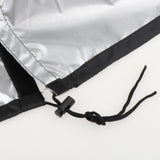 Maxbell Utility Wagon Cart Cover Garden Cart Cover for Folding Trolley Cart, Black