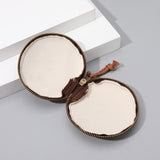 Maxbell Hanging Neck Pouch Zipper Closure Durable Wallet Mini Earphone Carrying Case