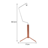 Maxbell Camping Lantern Stand Durable Metal Lamp Stand for Picnic Hiking Backpacking Champagne