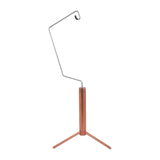 Maxbell Camping Lantern Stand Durable Metal Lamp Stand for Picnic Hiking Backpacking Champagne