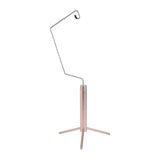 Maxbell Camping Lantern Stand Durable Metal Lamp Stand for Picnic Hiking Backpacking Rose Gold