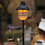 Maxbell Camping Lantern Stand Hook Lantern Pole Hanger for Traveling Backpacking BBQ