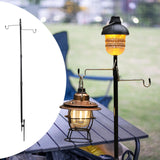 Maxbell Camping Lantern Stand Hook Lantern Pole Hanger for Traveling Backpacking BBQ
