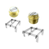 Maxbell Alcohol Stove Stable Ultralight Camp Stove for Outdoor Activity Picnic BBQ