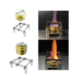 Maxbell Alcohol Stove Stable Ultralight Camp Stove for Outdoor Activity Picnic BBQ