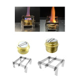 Maxbell Alcohol Stove Stable Ultralight Camp Stove for Outdoor Activity Picnic BBQ
