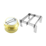 Maxbell Alcohol Stove Stable Ultralight Camp Stove for Outdoor Activity Picnic BBQ