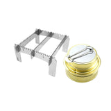 Maxbell Alcohol Stove Stable Ultralight Camp Stove for Outdoor Activity Picnic BBQ