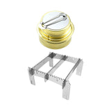 Maxbell Alcohol Stove Stable Ultralight Camp Stove for Outdoor Activity Picnic BBQ