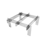 Maxbell Alcohol Stove Stable Ultralight Camp Stove for Outdoor Activity Picnic BBQ