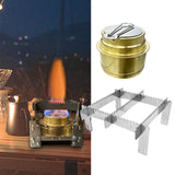 Maxbell Alcohol Stove Stable Ultralight Camp Stove for Outdoor Activity Picnic BBQ