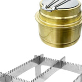 Maxbell Alcohol Stove Stable Ultralight Camp Stove for Outdoor Activity Picnic BBQ