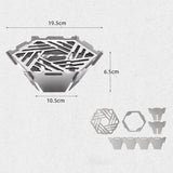 Maxbell Camping Stove Windshield Gas Stove Wind Cover for Cooking Picnic Backpacking