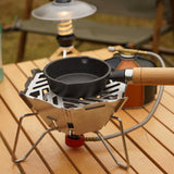 Maxbell Camping Stove Windshield Gas Stove Wind Cover for Cooking Picnic Backpacking