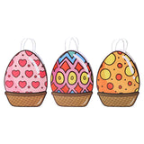 Maxbell Easter Gift Bag Goody Bag Easter Gift Tote Bag for Birthday Festival Wedding Pink