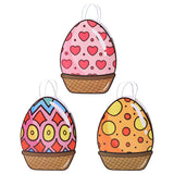 Maxbell Easter Gift Bag Goody Bag Easter Gift Tote Bag for Birthday Festival Wedding Pink