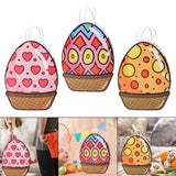 Maxbell Easter Gift Bag Goody Bag Easter Gift Tote Bag for Birthday Festival Wedding Pink