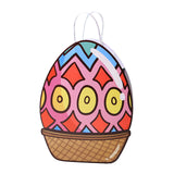 Maxbell Easter Gift Bag Goody Bag Easter Gift Tote Bag for Birthday Festival Wedding Pink Blue