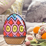 Maxbell Easter Gift Bag Goody Bag Easter Gift Tote Bag for Birthday Festival Wedding Pink Blue