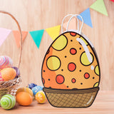 Maxbell Easter Gift Bag Goody Bag Easter Gift Tote Bag for Birthday Festival Wedding Yellow