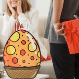 Maxbell Easter Gift Bag Goody Bag Easter Gift Tote Bag for Birthday Festival Wedding Yellow