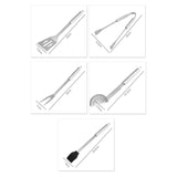 Maxbell BBQ Grill Tool Set Storage Bag Grill Accessories for Kitchen Christmas