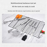 Maxbell BBQ Grill Tool Set Storage Bag Grill Accessories for Kitchen Christmas