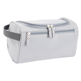 Maxbell Travel Toiletry Bag Men Women Portable with Handle Large Capacity Makeup Bag Light Gray