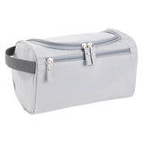 Maxbell Travel Toiletry Bag Men Women Portable with Handle Large Capacity Makeup Bag Light Gray