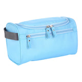 Maxbell Travel Toiletry Bag Men Women Portable with Handle Large Capacity Makeup Bag Blue