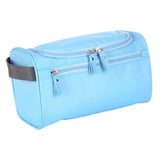 Maxbell Travel Toiletry Bag Men Women Portable with Handle Large Capacity Makeup Bag Blue