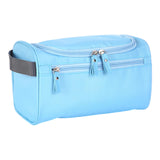 Maxbell Travel Toiletry Bag Men Women Portable with Handle Large Capacity Makeup Bag Blue