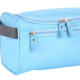 Maxbell Travel Toiletry Bag Men Women Portable with Handle Large Capacity Makeup Bag Blue