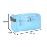Maxbell Travel Toiletry Bag Men Women Portable with Handle Large Capacity Makeup Bag Blue