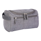 Maxbell Travel Toiletry Bag Men Women Portable with Handle Large Capacity Makeup Bag Gray