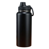 Maxbell Insulated Water Bottle Durable Portable Drinking Bottle for Gym Yoga Cycling Black