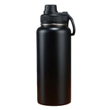 Maxbell Insulated Water Bottle Durable Portable Drinking Bottle for Gym Yoga Cycling Black