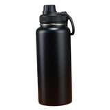 Maxbell Insulated Water Bottle Durable Portable Drinking Bottle for Gym Yoga Cycling Black