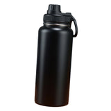 Maxbell Insulated Water Bottle Durable Portable Drinking Bottle for Gym Yoga Cycling Black