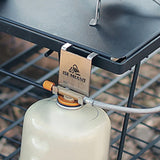 Maxbell Camping Table Gas Tank Bracket Gas Tank Holder for Travel Hiking Backpacking
