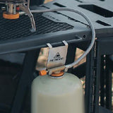 Maxbell Camping Table Gas Tank Bracket Gas Tank Holder for Travel Hiking Backpacking