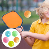 Maxbell 5x Luminous Pickleball Ball 74mm for Outdoor Indoor Tournament Play Practice