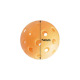 Maxbell 5x Luminous Pickleball Ball 74mm for Outdoor Indoor Tournament Play Practice